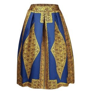 Floor length African skirt